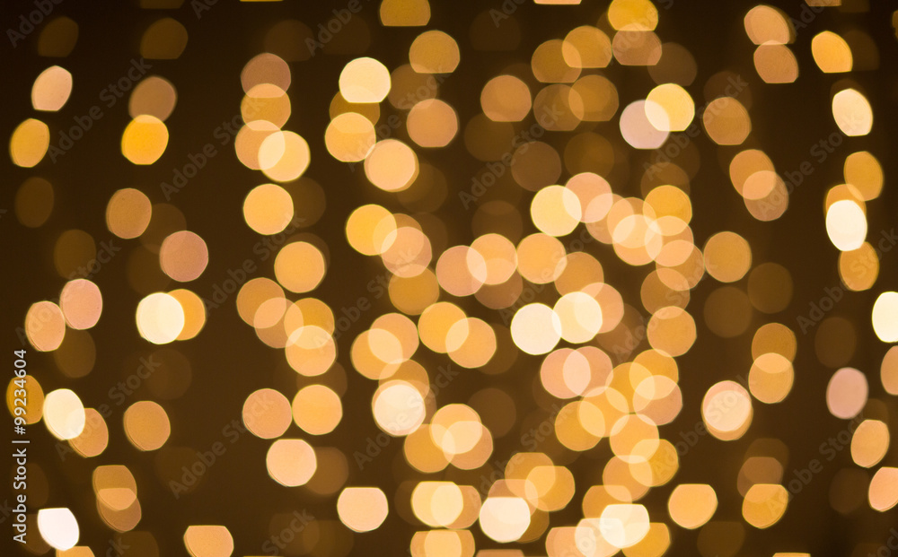 blurred golden lights bokeh blurred golden lights bokeh