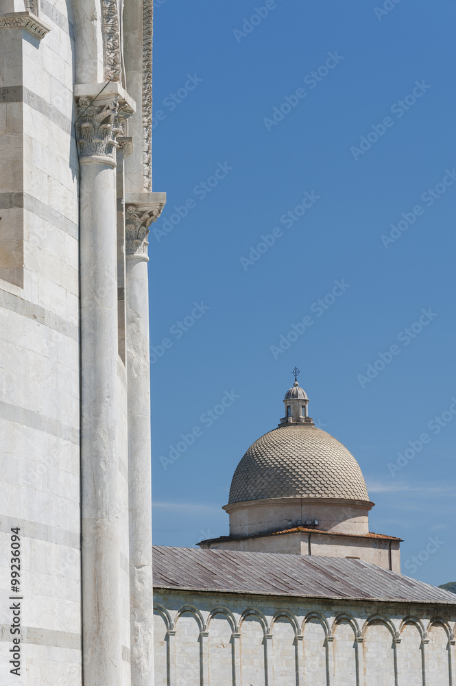 Classic Architecture in Pisa, Italy