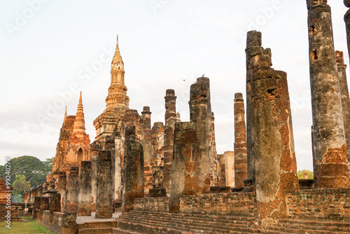 Wat Mahathat Sukhothai Historical Park Thailand