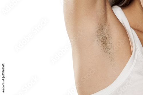 Papier peint female unshaved armpit