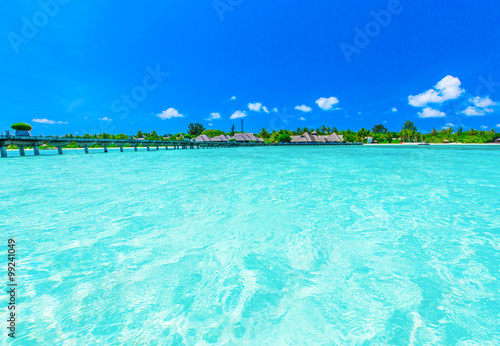 Fototapeta Naklejka Na Ścianę i Meble -  tropical beach in Maldives