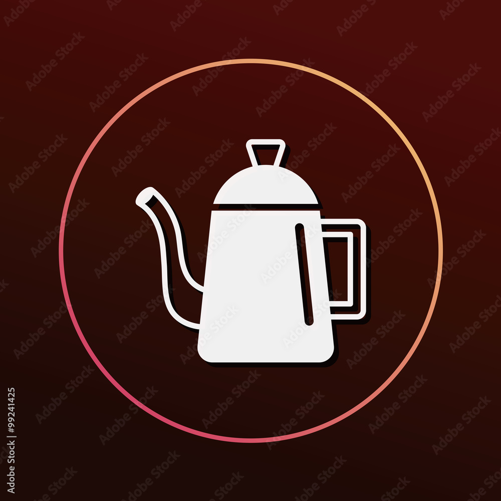 Obraz premium kettle icon