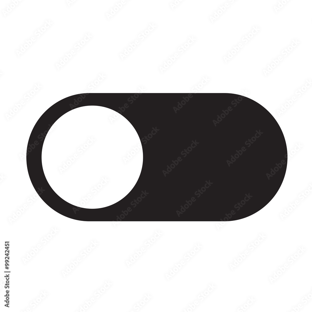 Toggle switch icon Illustration design Toggle switch icon Illustration design