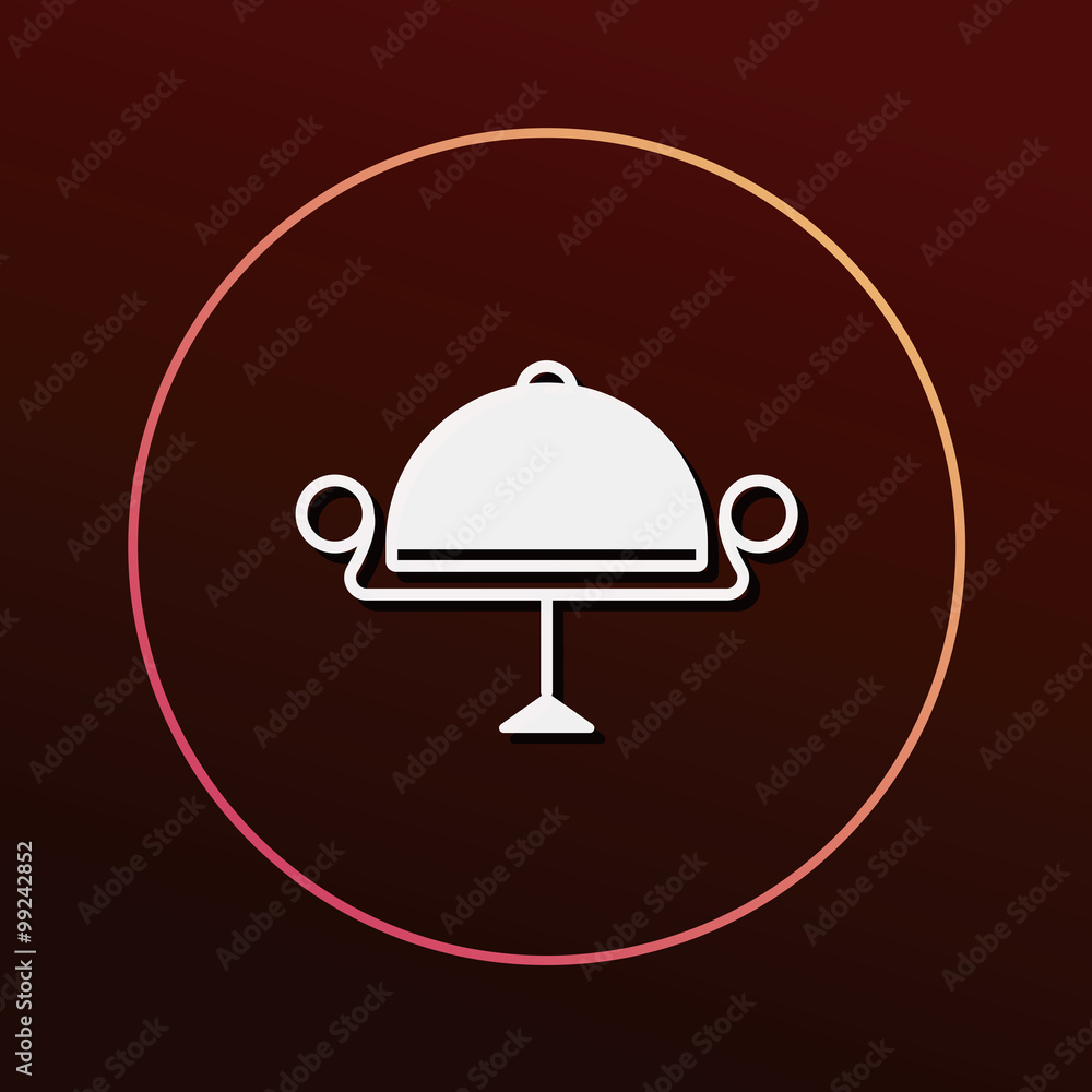 Fototapeta premium Tray icon