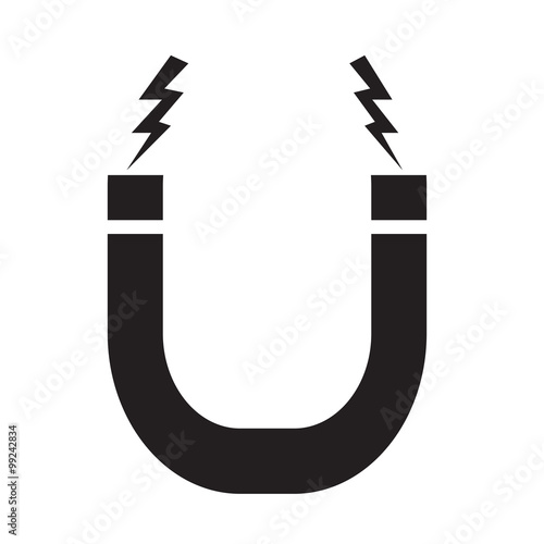 Magnetic Icon symbol Illustration design