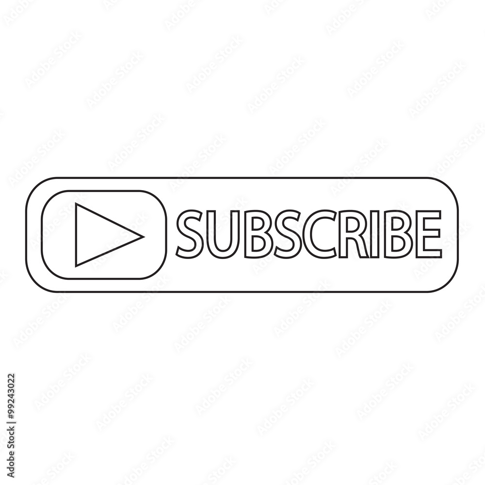 Subscribe icon symbol Illustration design Subscribe icon symbol Illustration design