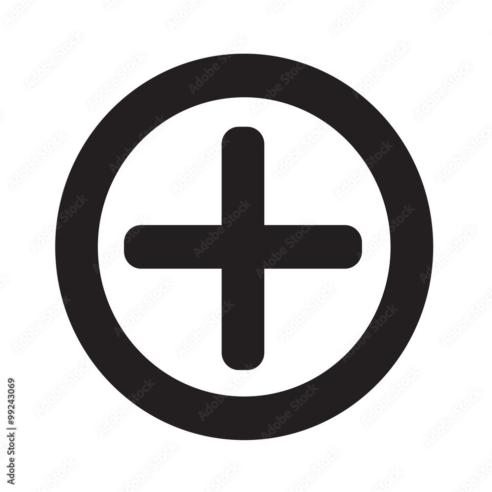 Additional plus Icon symbol Illustration design Additional plus Icon symbol Illustration design