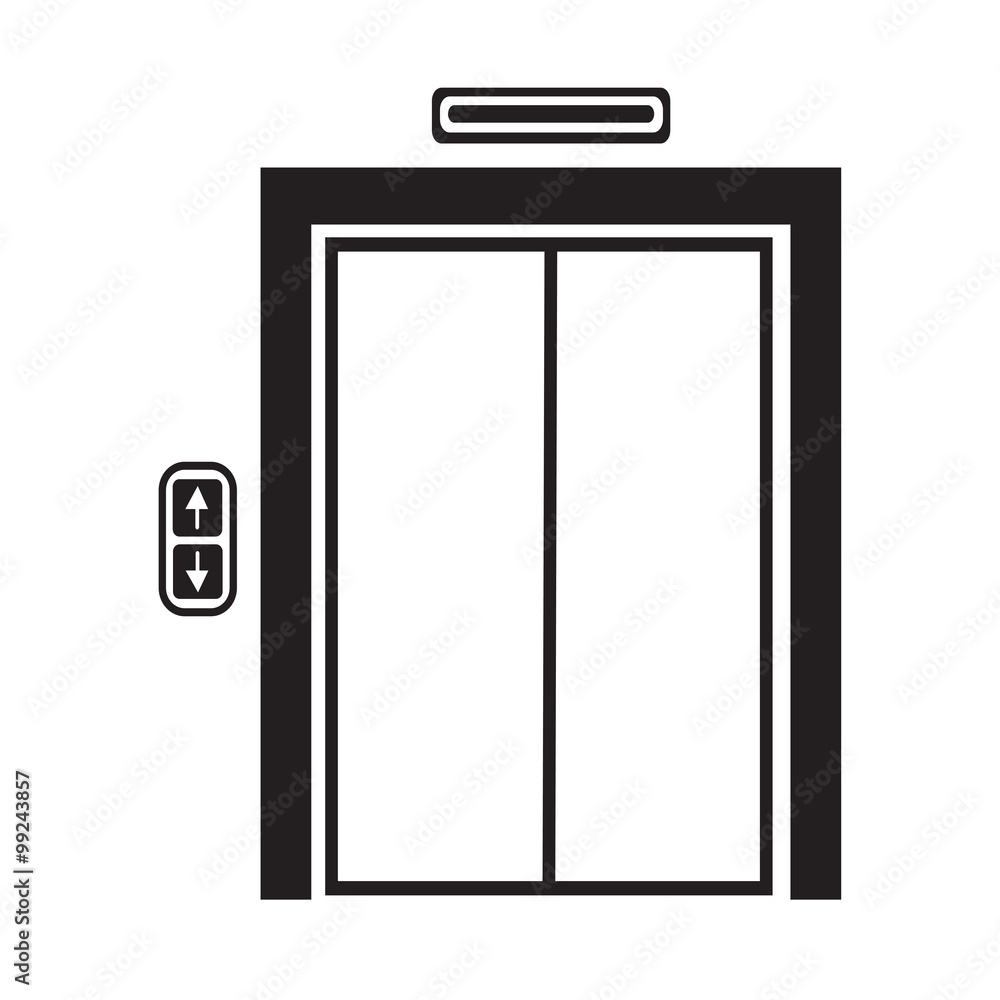elevator icon Illustration symbol design elevator icon Illustration symbol design