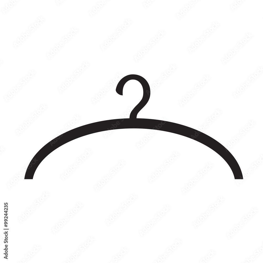 Hanger Icon Illustration synbol design