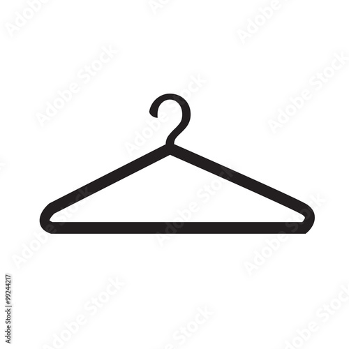 Hanger Icon Illustration synbol design