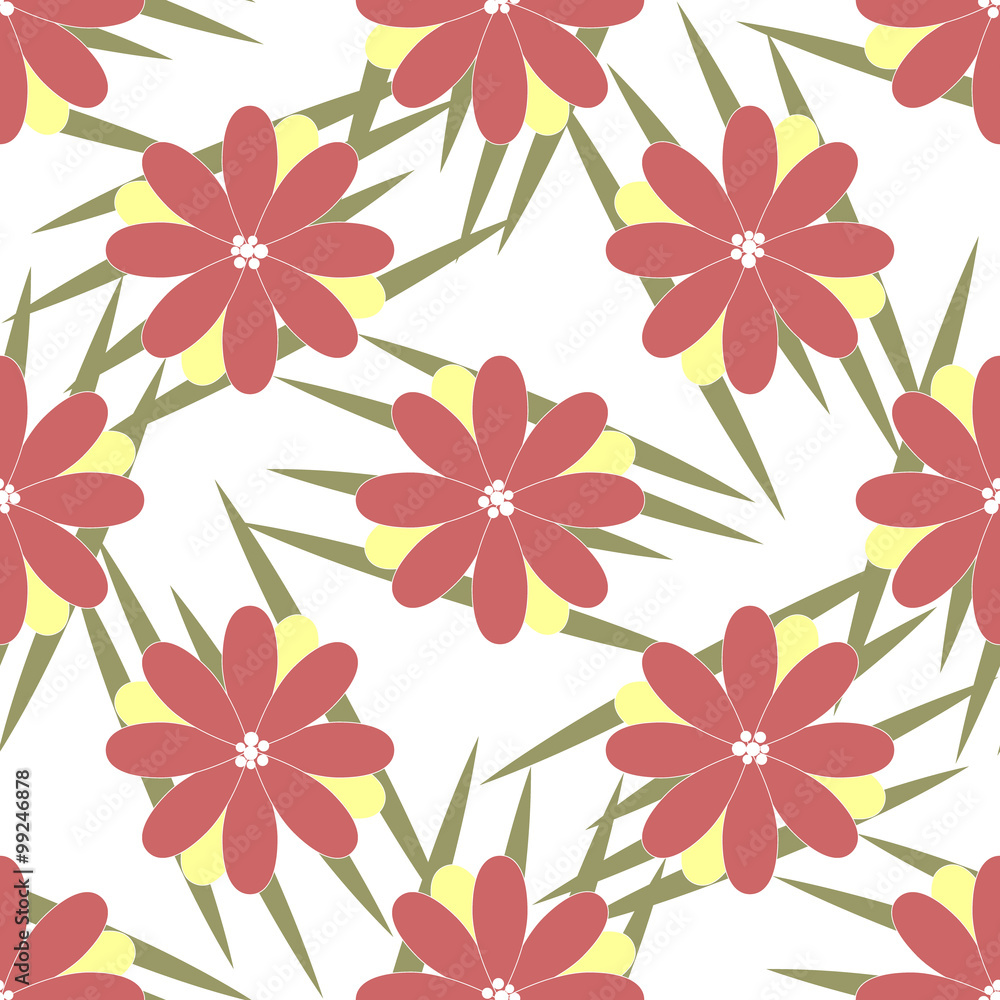 Vector natural background, wild floral pattern with scratches or grass Vector natural background, wild floral pattern with scratches or grass