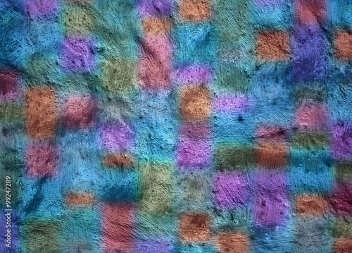 Colorful clay grunge background © vvvita