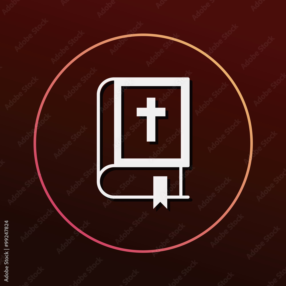 Fototapeta premium bible icon