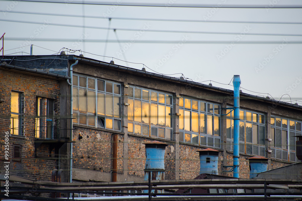 old industrial building