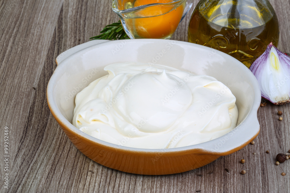 Mayonnaise sauce Mayonnaise sauce