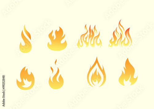 Awesome Fire Vector