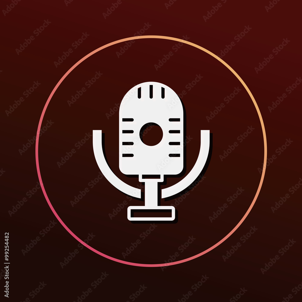 record microphone icon record microphone icon