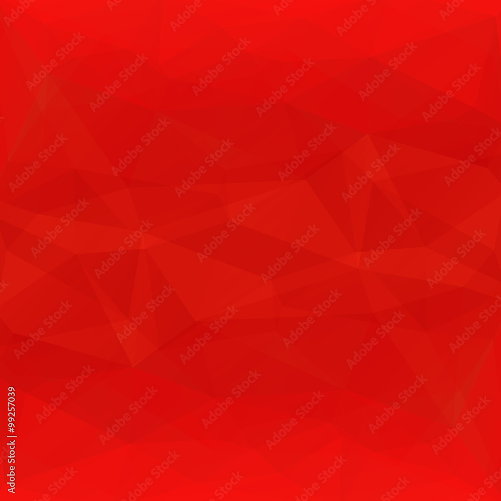 red polygonal background