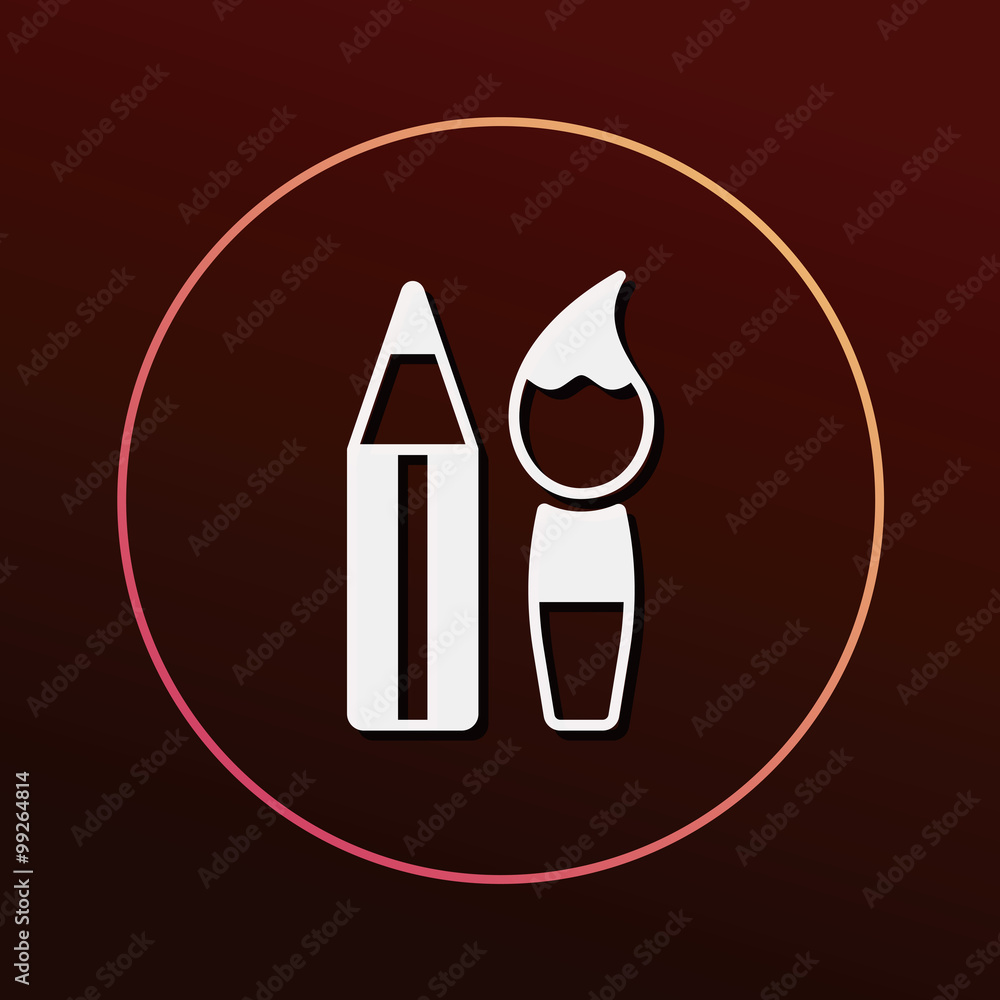 Paint brush icon Paint brush icon