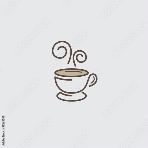 Coffee vector logo