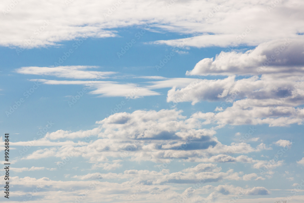 Fototapeta premium clouds in the blue sky