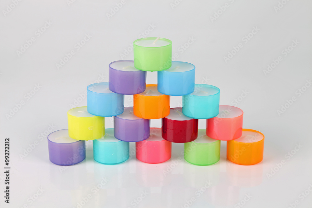 Bunte Teelichter Bunte Teelichter