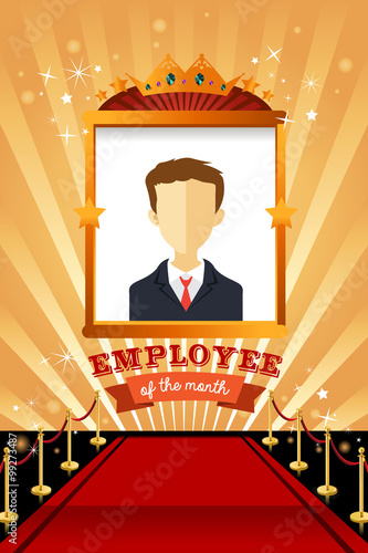 Employee of the Month Poster Frame