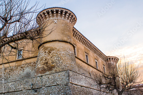 Alviano castle in Umbria, Italy photo