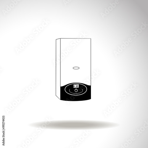 Boiler icon. Vector illustration.