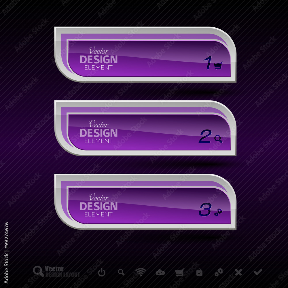 Business banners. Vector design elements for infographics. Business banners. Vector design elements for infographics.