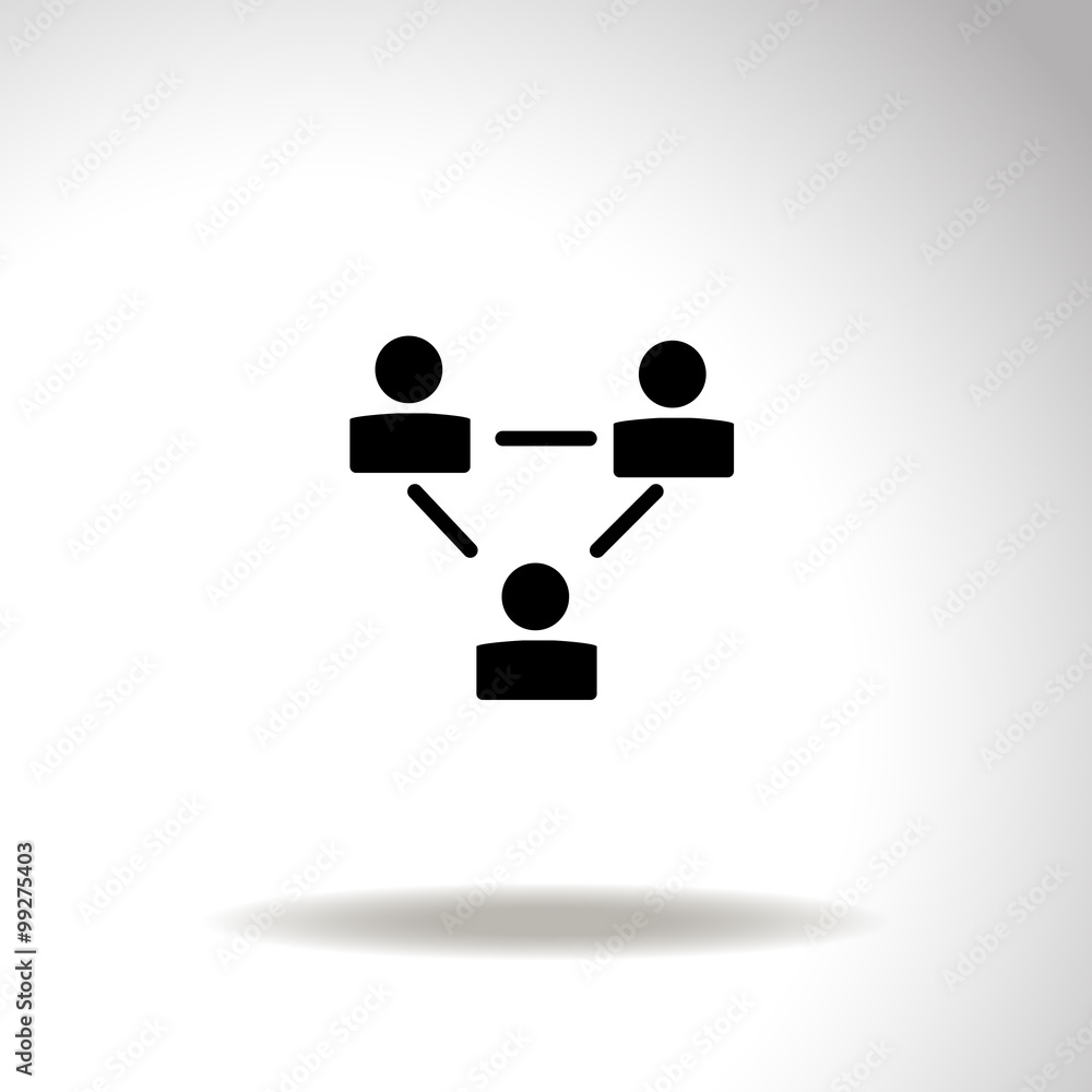 Human resource and management icon set. Human resource and management icon set.