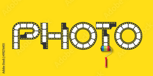 Lettering PHOTO paint