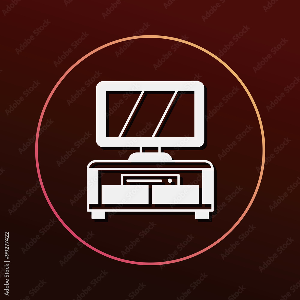 TV table icon