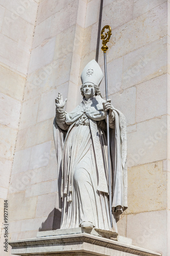 Sculpture of St. Rupert-Salzburg,Austria,Europe photo