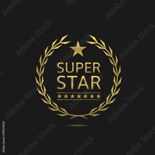 Super star badge