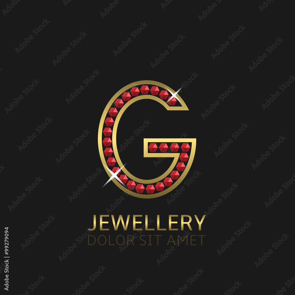 Golden Letter G Golden Letter G