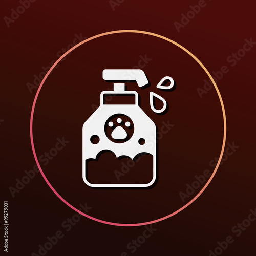 pet shampoo icon