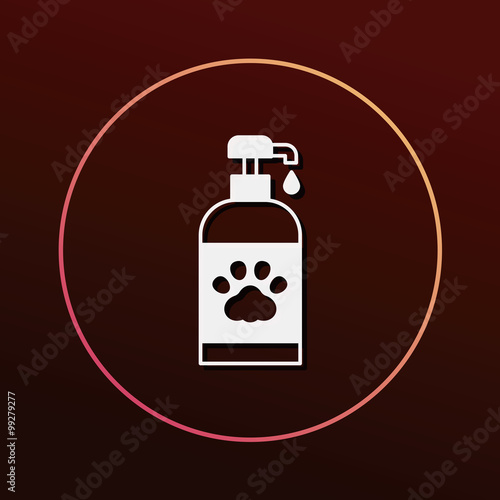 pet shampoo icon