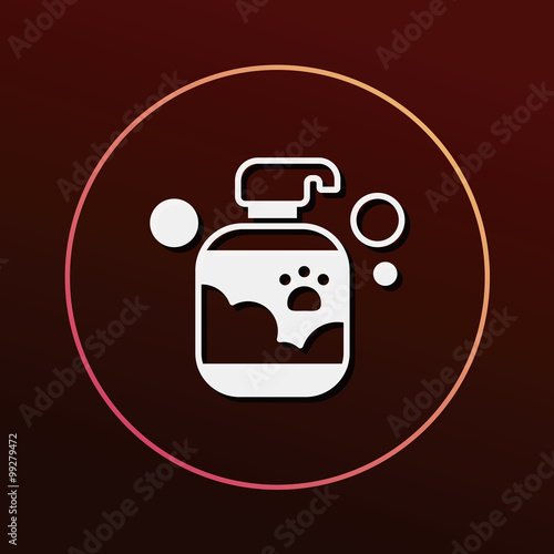 pet shampoo icon