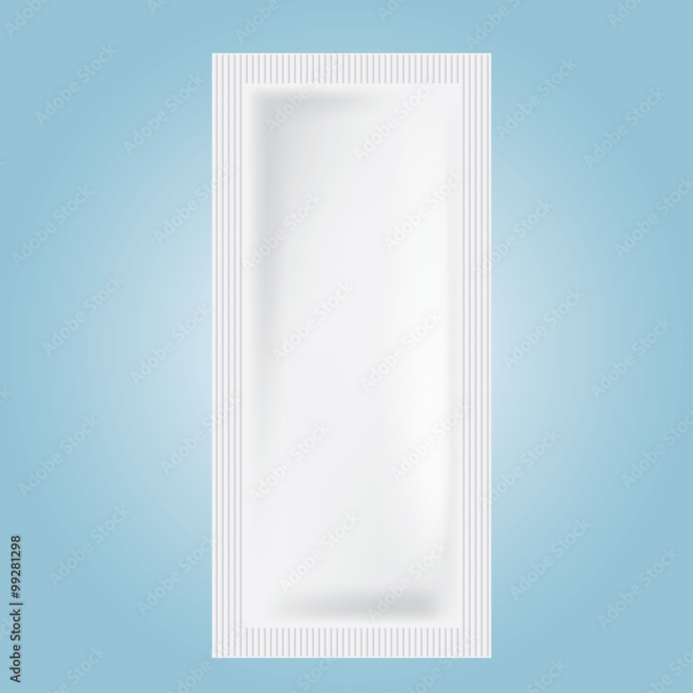 Illustration Mockup packaging sachet product Illustration Mockup packaging sachet product