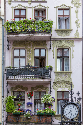 house in Wielkie Garbary, Old Town, Torun, Kuyavia-Pomerania, Po photo