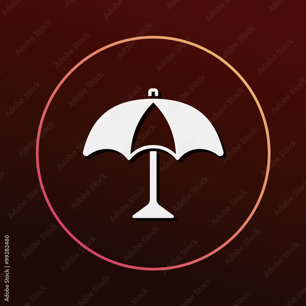 umbrella icon umbrella icon