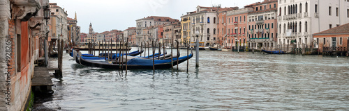 2013, may, 02, Italy, Venezia, Gondolas on canal in Venice, 2013