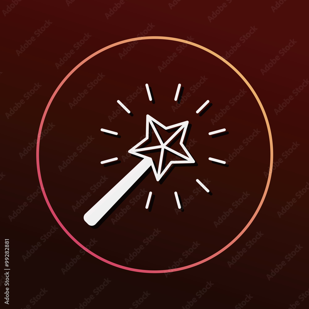 magic wand icon magic wand icon