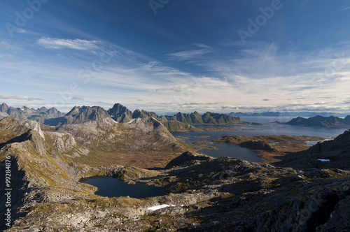 Lofoten islands  Norway   Lofoten is an archipelago and a traditional district in the county of Nordland  Norway.