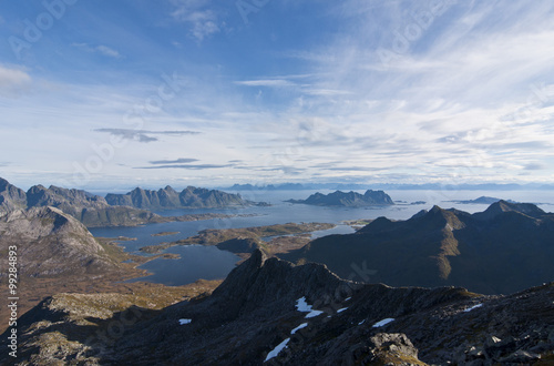 Lofoten islands, Norway / Lofoten is an archipelago and a traditional district in the county of Nordland, Norway.