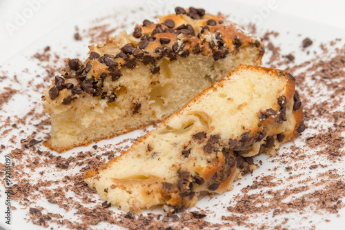 Wallpaper Mural Torta farcita con uva cotta nella grappa e cioccolato Torontodigital.ca