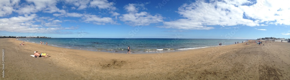 Playa de los Pocillos auf Lanzarote 