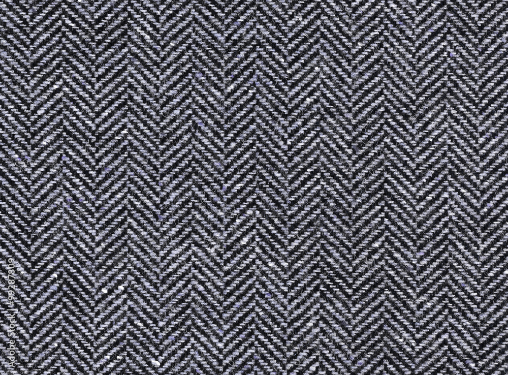 Herringbone tweed background with closeup Herringbone tweed background with closeup