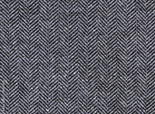 Herringbone tweed background with closeup